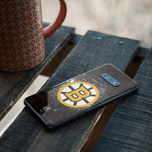 NHL Boston Bruins Iced Galaxy S10e Skin