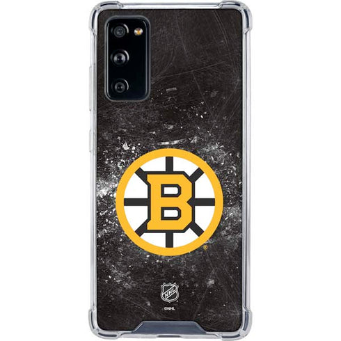NHL Boston Bruins Iced Galaxy S20 FE Clear Case