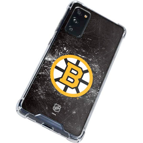 NHL Boston Bruins Iced Galaxy S20 FE Clear Case
