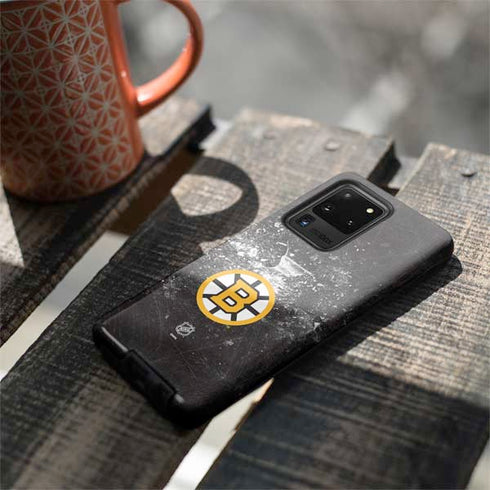 NHL Boston Bruins Iced Galaxy S20 Ultra 5G Pro Case