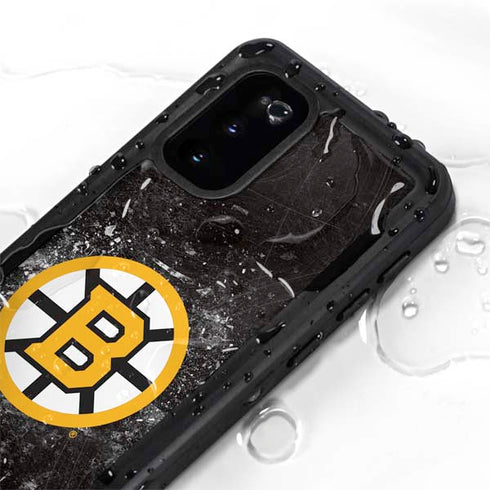 NHL Boston Bruins Iced Galaxy S20 Waterproof Case
