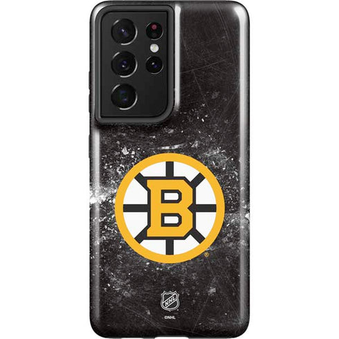 NHL Boston Bruins Iced Galaxy S21 Ultra 5G Pro Case