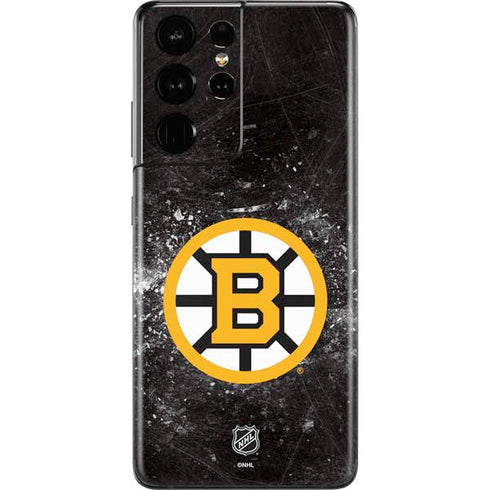 NHL Boston Bruins Iced Galaxy S21 Ultra 5G Skin
