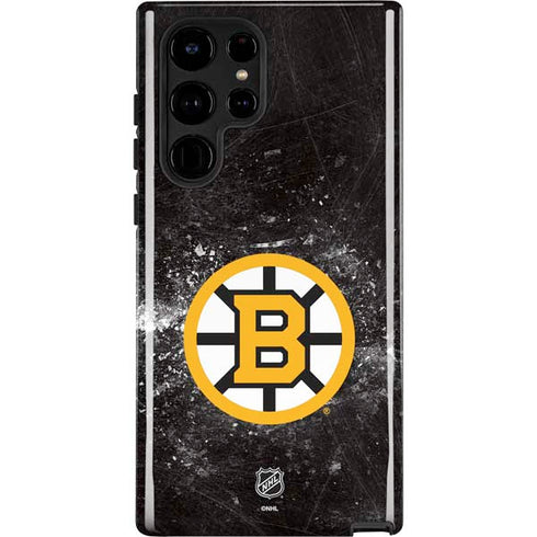 NHL Boston Bruins Iced Galaxy S22 Ultra Pro Case