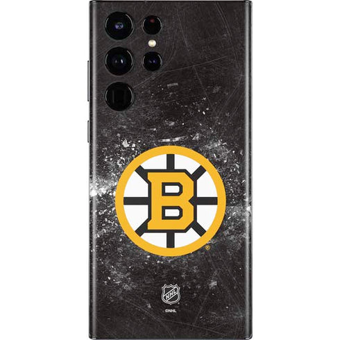 NHL Boston Bruins Iced Galaxy S22 Ultra Skin
