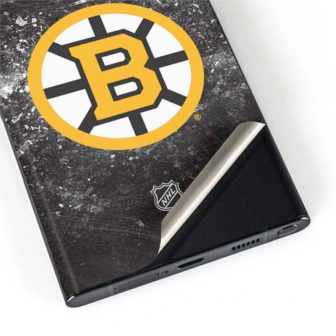 NHL Boston Bruins Iced Galaxy S22 Ultra Skin