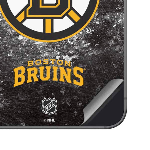 NHL Boston Bruins Iced Galaxy S25 Skin