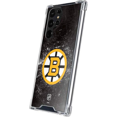NHL Boston Bruins Iced Galaxy S24 Ultra Clear Case