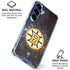 NHL Boston Bruins Iced Galaxy S25 Plus Clear Case