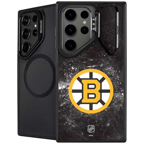 NHL Boston Bruins Iced Galaxy S25 Ultra Kickstand Case