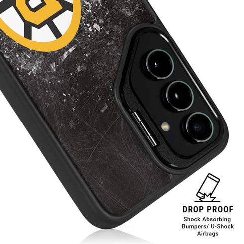 NHL Boston Bruins Iced Galaxy S25 Ultra Kickstand Case