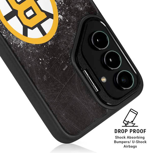 NHL Boston Bruins Iced Galaxy S26 Kickstand Case