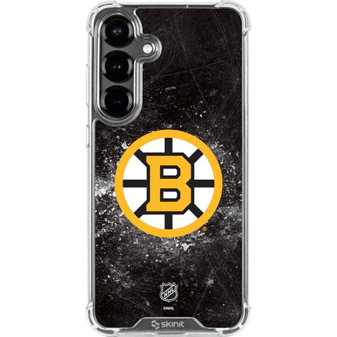 NHL Boston Bruins Iced Galaxy S26 Plus Clear Case