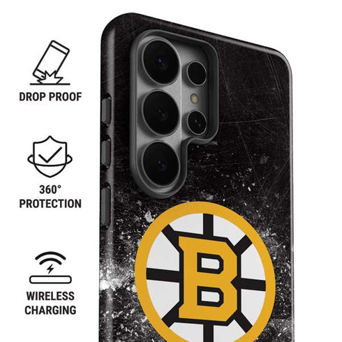 NHL Boston Bruins Iced Galaxy S26 Ultra Impact Case