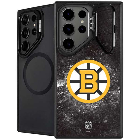 NHL Boston Bruins Iced Galaxy S26 Ultra Kickstand Case