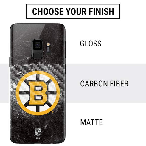 NHL Boston Bruins Iced Galaxy S9 Skin