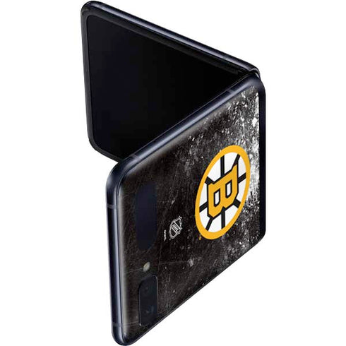 NHL Boston Bruins Iced Galaxy Z Flip Skin