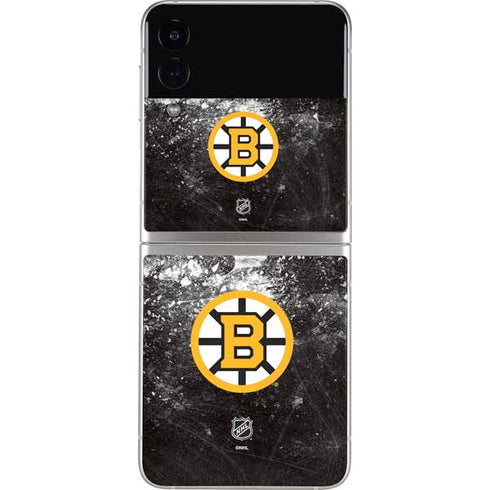 NHL Boston Bruins Iced Galaxy Z Flip3 5G Skin