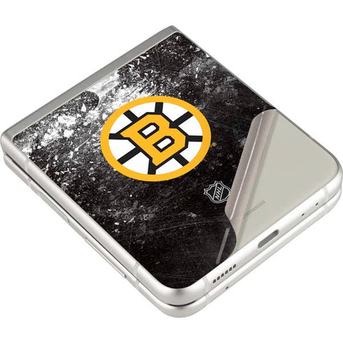 NHL Boston Bruins Iced Galaxy Z Flip3 5G Skin