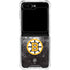 NHL Boston Bruins Iced Galaxy Z Flip5 5G Clear Case