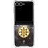 NHL Boston Bruins Iced Galaxy Z Flip7 Clear Case