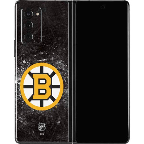 NHL Boston Bruins Iced Galaxy Z Fold2 5G Skin