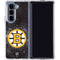 NHL Boston Bruins Iced Galaxy Z Fold5 5G Clear Case