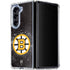 NHL Boston Bruins Iced Galaxy Z Fold5 5G Clear Case