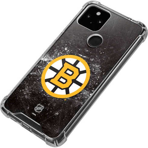 NHL Boston Bruins Iced Google Pixel 4a 5G Clear Case