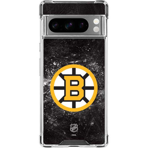 NHL Boston Bruins Iced Google Pixel 8 Pro Clear Case