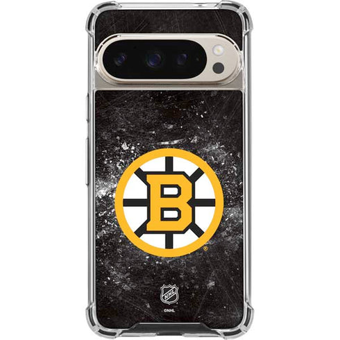 NHL Boston Bruins Iced Google Pixel 9 Pro XL Clear Case
