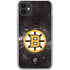 NHL Boston Bruins Iced iPhone 11 Clear Case