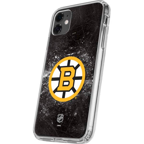 NHL Boston Bruins Iced iPhone 11 Clear Case