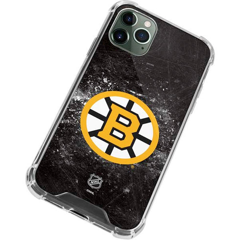 NHL Boston Bruins Iced iPhone 11 Pro Max Clear Case
