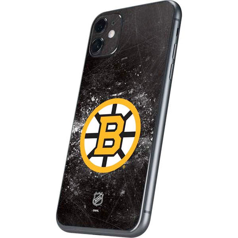 NHL Boston Bruins Iced iPhone 11 Skin