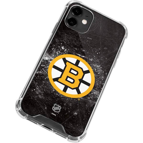NHL Boston Bruins Iced iPhone 12 Mini Clear Case