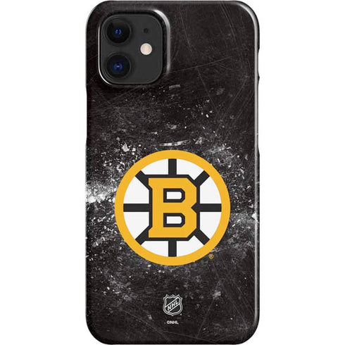 NHL Boston Bruins Iced iPhone 12 Mini Lite Case