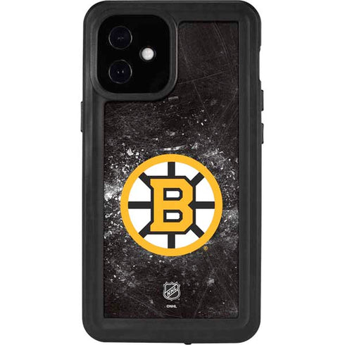 NHL Boston Bruins Iced iPhone 12 Mini Waterproof Case