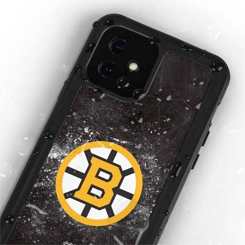 NHL Boston Bruins Iced iPhone 12 Mini Waterproof Case
