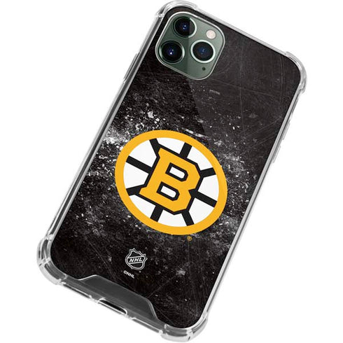 NHL Boston Bruins Iced iPhone 12 Pro Clear Case