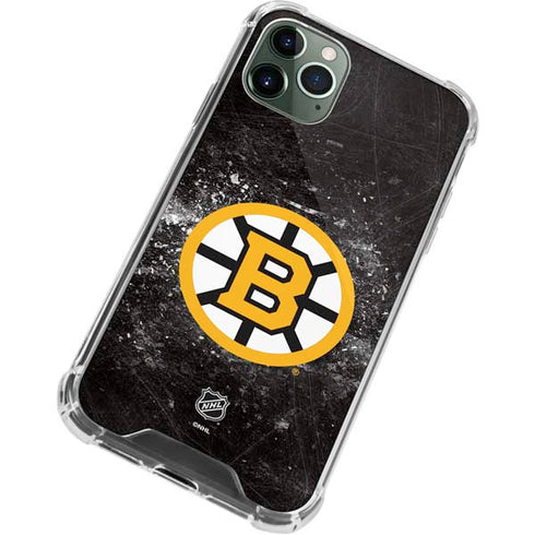 NHL Boston Bruins Iced iPhone 12 Pro Max Clear Case