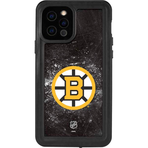 NHL Boston Bruins Iced iPhone 12 Pro Waterproof Case