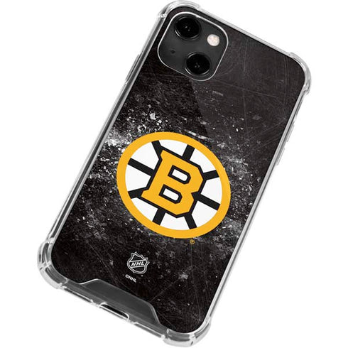 NHL Boston Bruins Iced iPhone 13 Clear Case