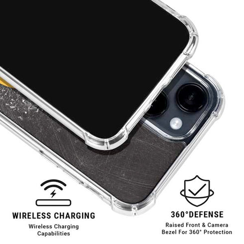 NHL Boston Bruins Iced iPhone 14 Plus Clear Case