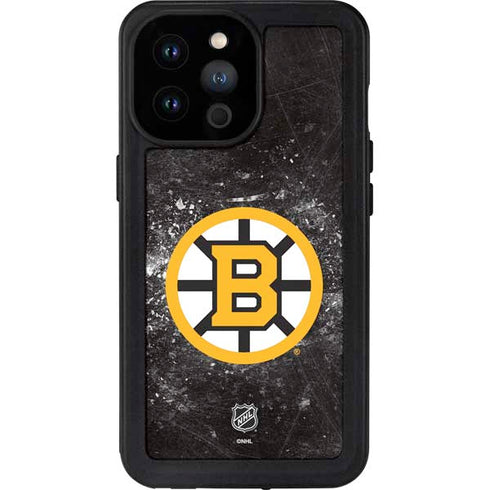 NHL Boston Bruins Iced iPhone 14 Pro Max Waterproof Case