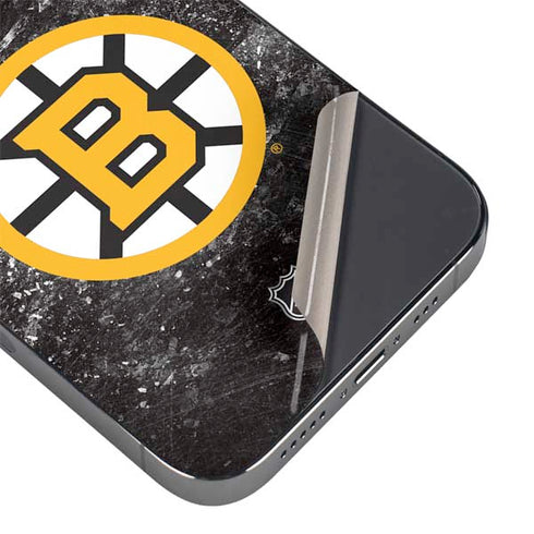 NHL Boston Bruins Iced iPhone 14 Pro Skin