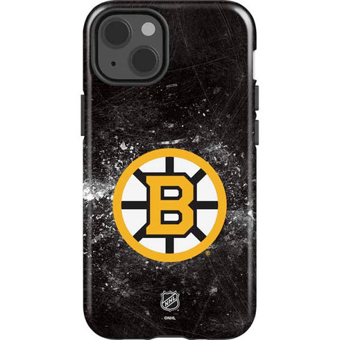 NHL Boston Bruins Iced iPhone 15 Plus Impact Case