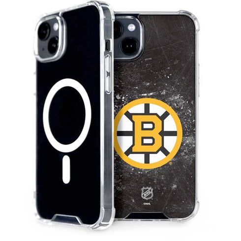 NHL Boston Bruins Iced iPhone 15 Plus MagSafe Case