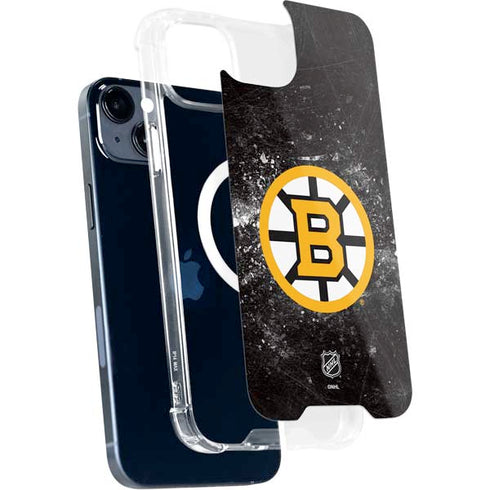 NHL Boston Bruins Iced iPhone 15 Plus MagSafe Case