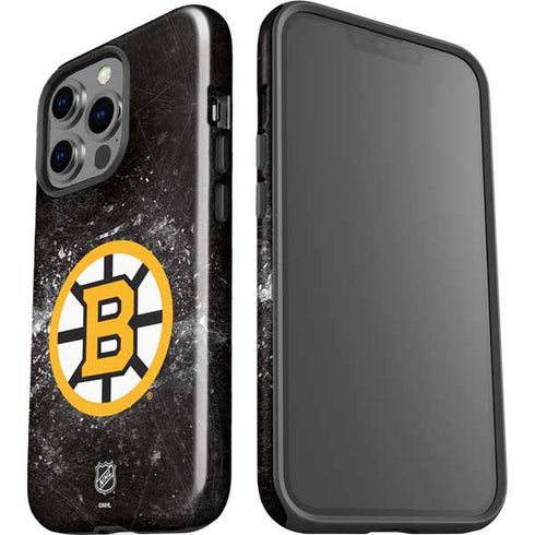NHL Boston Bruins Iced iPhone 15 Pro Impact Case